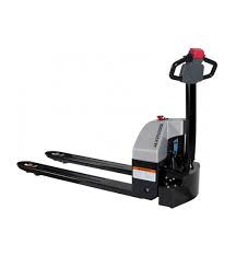 A powered or electric pallet jack operates pretty much the same way, except it's far less taxing physically. High Lifters Powered Pallet Trucks By Silverstone Material Handling
