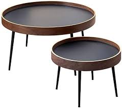 Tuuertge Side Table Coffee Table Set Of 2 Modern Side End Table Multifunction Coffee Tables Mobile Snack T In 2020 Small Coffee Table Coffee Table Setting Coffee Table