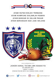 Kalau korang nak tengok live, boleh check video di bawah (kalau ada masalah dengan video ni, korang. Perang Poster Piala Sumbangsih 2017 Johor Dt Vs Kedah Semua Semua Semuanya