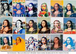 Different Art Styles Applied To The Mona Lisa Konst