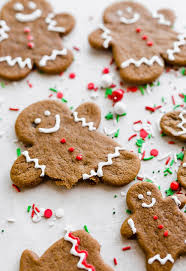 Soft gingerbread man recipe with a nice blend of christmassy spices, the best cookies for the festive season. Soft Gingerbread Cookies Salt Baker