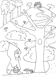 dessins gratuits a colorier coloriage chaperon rouge imprimer le petit manderla