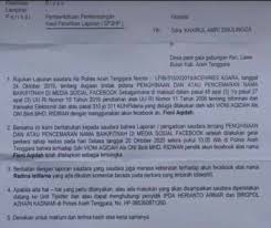 Saya minta contoh gimana caranya membuat pengaduan ke disnaker melalui formulir / surat tulisan tangan bahwasanya kita di pecat sebelah pihak. Contoh Surat Laporan Pengaduan Ke Polisi Tentang Pencemaran Nama Baik Nusagates