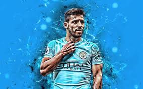 Find the perfect sergio aguero manchester city stock photos and editorial news pictures from getty images. Download Wallpapers Sergio Aguero Blue Background Argentine Footballers Manchester City Fc Soccer Aguero Premier League Man City Neon Lights For Desktop Free Pictures For Desktop Free