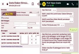 Cara klaim token pln gratis via whatsapp token listrik gratis pln sudah bisa diklaim via whatsapp mulai tanggal 6 april. Ini Cara Klaim Listrik Gratis Pln 6 Bulan Bisa Lewat Whatsapp Telisik Id
