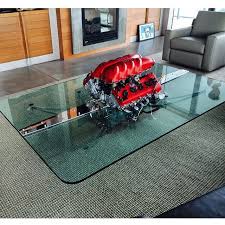My Engine Tables And Desks Ferrari Lamborghini Maserati And Porsche Automotive Furniture Engine Table Car Part Furniture