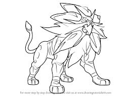 Solgaleo has the unique ability to use the move skill wormhole. Pokemon Ultra Sun And Moon Coloring Pages Novocom Top