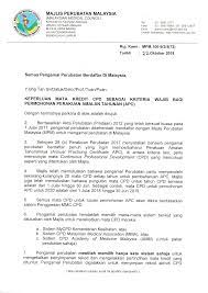 What is the abbreviation for annual practice certificate? Keperluan Mata Kredit Cpd Sebagai Kriteria Wajib Bagi Permohonan Perakuan Amalan Tahunan Apc The Malaysian Paediatric Association