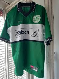 Fifa 17 sv mattersburg midfielders. Sv Mattersburg Home Maillot De Foot 2002 2003 Sponsored By Bau Welt Koch