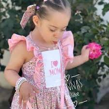 I LOVE MOM Hand-smocked Dress Baby Dress Mother's Day Outfit Happy Mother's  Day Best Mom Gift for Mom Sibling Set