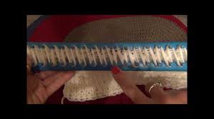 How To Loom Knit A Baby Blanket With Crocheted Edges Feltmagnet