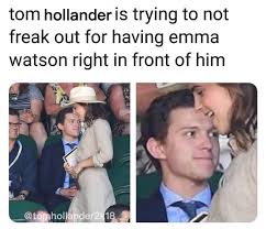 I Seriously Love Emma Watson First Liker Quacksonteam Tags Tomholland Fandom Hollander Spiderman Tom Holland Tom Holland Spiderman Marvel Jokes