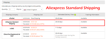 Delivery tracking service is not available for several specific shipping methods. 17 Track Aliexpress Standard Shipping Aliexpress Standard Shipping Tracking