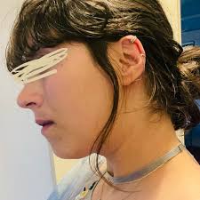 Chain Ear Cuff, Conch Cuff, Earring No Piercing is Needed, Unisex, Gold,  Silver SHEMISLI SF059