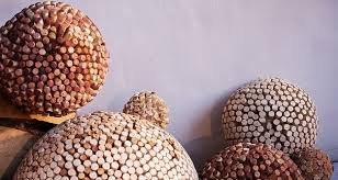 Home » decoration noel » decoration noel bouchon liege. Boule Bouchons 50 Cms Luminaires Par Bouledevin