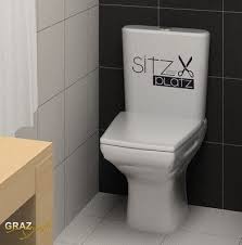 Wandtattoo Badezimmer Wc Toiletten Spruch Sitzplatz Oder Schnipp Badezimmer Renovieren Wc Spruche