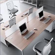 Setiap bagian memiliki meja berbentuk persegi panjang. Meja Kantor Archives Blog Belifurniture