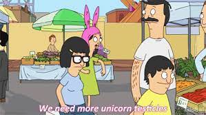 When You Go Shopping At One Of Those New Agey Organic Supermarkets And You Re Trying To Seem Like You Fit In Bobs Burgers Memes Bobs Burgers Louise Cartoon Tv Shows