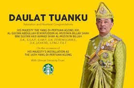 Abdullah sultan on wn network delivers the latest videos and editable pages for news & events, including entertainment, music, sports, science and more, sign up and share your playlists. Starbucks Malaysia On Twitter Congratulations To His Majesty Sultan Abdullah Sultan Ahmad Shah For His Installation As The 16th Yang Di Pertuan Agong Daulat Tuanku Https T Co Hixlwd5fsl