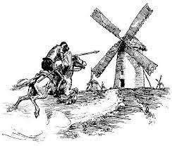 As for the windmills, which you can still find scattered across the region, even to this day (although of the modern variety), they are pivotal in don quixote's view of himself, and of the world. Don Quixote Trump Attacks Windmills Skeptical Science