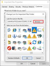 Hello when i started windows 10 64 bits this morning, there was no more icons on the desktop ! How To Change The Default Icons In Windows 10