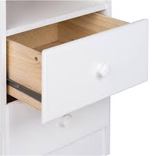 Az l1 life concept extra wide dresser storage tower with sturdy steel frame, wood. Prepac Astrid Tall Chest 6 Drawer White 52 In X 20 In Wdbh 0401 1 Rona