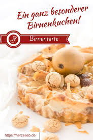 Birnentarte Mit Ricotta Saftiger Kuchen Fur Den Winter Und Den Herbst Rezept Rezepte Lebensmittel Essen Birnentarte
