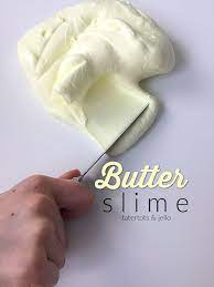 How To Make 3 Ingredient Butter Slime Slime Butter Homemade Slime Recipe Slime Ingredients