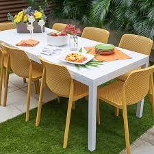 If you have any questions about your purchase or any other outdoor dining sets for sale, our customer service. Nardi Rio 140 Extending Outdoor Dining Table 6 8 Seater Timeoutspace Com