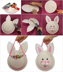 This paper easter bunny craft is so simple and perfect for toddlers or preschoolers to make! Pin By Lidia Bagnardi On Cute Stuff For The Girls Diy Crafts For Kids Easy Easter Crafts Easter Crafts For Kids