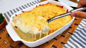 Frango Gratinado Ao Molho Branco Muito Cremoso Facil E Rapido Youtube