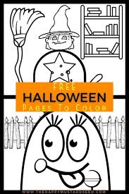 A mixture of halloween/fall color by number pages appropriate for adults, see and color pictures(unnumbered black and white picture with a colored copy for reference) and regular halloween pictures. Halloween Printable Coloring Pages The Happy Mustard Seed