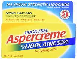 An overdose of numbing medicine can cause fatal side effects if too. How Does Aspercreme Work Cream For Champs