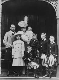 George And Mary With Edward Albert Mary Henry George And John King George British Royalty Queen Mary