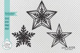Download Christmas Star Set Laser Cut Out Graphic By Cornelia Creative Fabrica PSD Mockup Templates