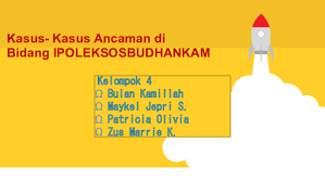 Jawaban dari tabel 6 3 ancaman di bidang ipoleksosbudhankam brainly co id. Ipoleksosbudhankam