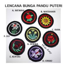 Gambar lencana puteri islam anak minta gambar logo pergerakan puteri islam atau ppi yang kosong tanpa warna. Gambar Bunga Cempaka Tunas Puteri