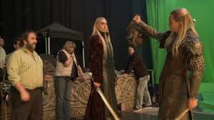This causes smaug to awaken and fly out from the mountain in search of the thief, while bilbo and the dwarves retreat into. Thranduil Behind The Scenes The Hobbit The Desolation Of Smaug Youtube