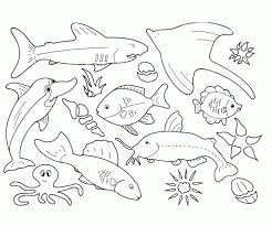 Dibujos Del Mar Para Colorear