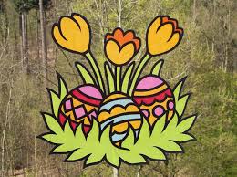 Zum basteln von kreativen fensterbildern zu ostern brauchen sie passende vorlagen von den beliebtesten ostermotiven. Fensterbild Osternest Bastelanleitung Mit Vorlagen