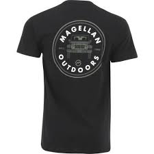 magellan outdoors mens circle jeep short sleeve t shirt