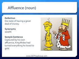 Word Of The Day Affluence Noun Download This Vocabulary Flashcard To Help Study English Language Learning English Vocabulary Words English Grammar Book Pdf