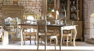 Add color with turquoise chairs finished with a distressed look. French Country Dining Table Laurel Crown Furniture