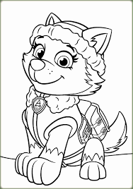 Kleurplaat Paw Patrol Pasen