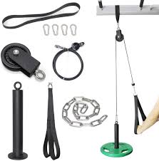 How to make pulley machine at home ( without pulley ) desi gym jugad | anish fitness email for promotion and business. Cable Pulley System Gym Equipment Squat Rack Accessories For Lat Pulldown Tricep Bicep Arm Workouts Diy Home Gym Cable Machine Weight Plates Loading Pin Basic 2 Loading Pin Strap Handle Exercise Machine Attachments