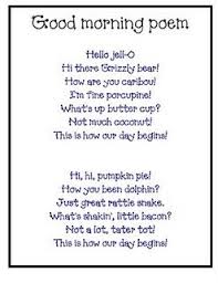 Cute Poem To Say To Start Your Morning Meeting 3 Different Versions That Can Be Printed Classroom Songs Preschool Songs Good Morning Poems