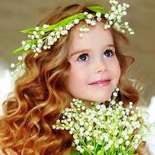 Pin By The Wanderer On Flowers Lily Of The Valley Beautiful Children Lily Of The Valley Flower Crown