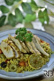 Whisk the remaining 1 tablespoon oil, 1 teaspoon salt, and lemon juice in a small bowl. Easy Grilled Chicken And Moroccan Couscous Salad Recipe Ranveer Brar