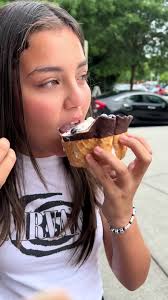 Savoring Delicious Ice Cream in the Summer Heat
