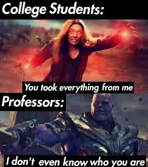 19 Fresh N Dank Thanos Memes For Your Nerdy Perusal Memes Funny Memes Student Memes